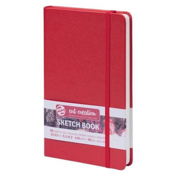 Art Creation Sketch Book 13x21cm 140gr 80p Red Art Creation Sketch Book 13x21cm 140gr 80p Red