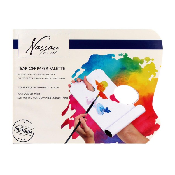 Μπλοκ 40 Χάρτινες Παλέτες 23x30cm