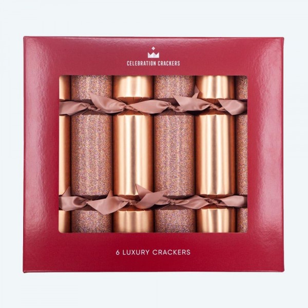 Christmas Crackers 33cm Champagne Mix 6τεμ Christmas Crackers 33cm Champagne Mix 6τεμ