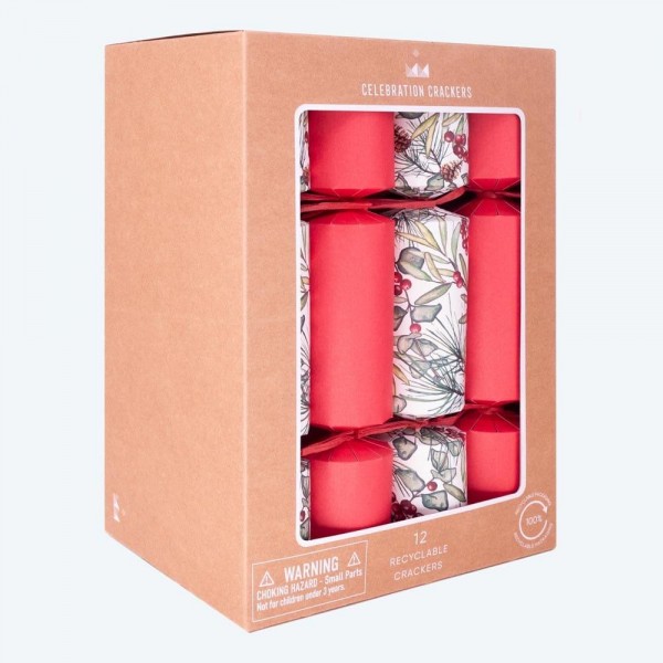 Christmas Crackers 30cm Christmas Sprig 12τεμ Christmas Crackers 30cm Christmas Sprig 12τεμ