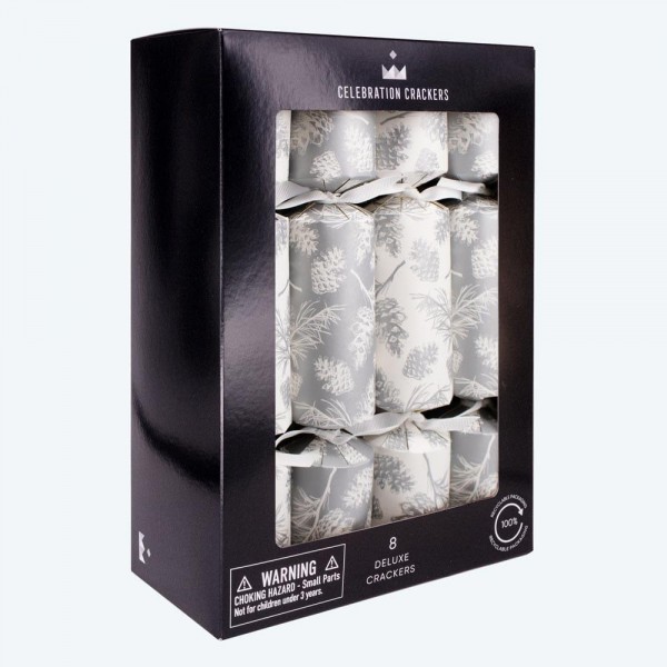 Christmas Crackers 30cm Winter Pines 8τεμ Christmas Crackers 30cm Winter Pines 8τεμ