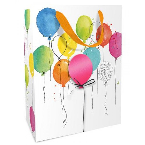 Σακούλα δώρου 26x36x13cm Balloon Party Σακούλα δώρου 26x36x13cm Balloon Party