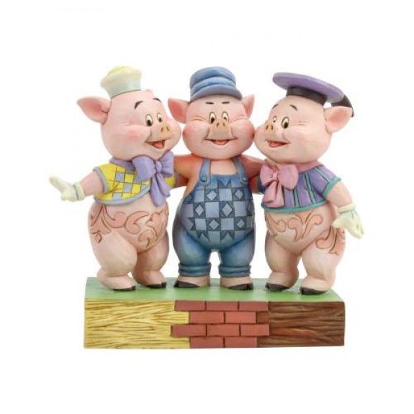 Φιγούρα Disney Τα 3 Γουρουνάκια 11.5cm Φιγούρα Disney Τα 3 Γουρουνάκια 11.5cm