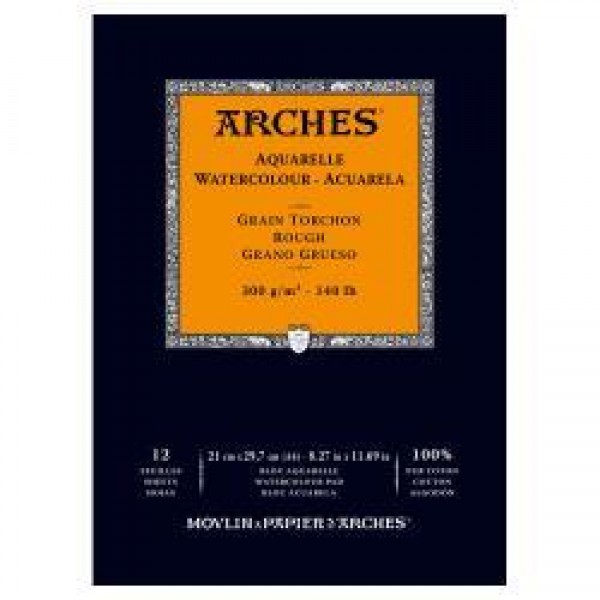 Μπλοκ Ακουαρέλας Arches RG 300gr A4 21x29.7cm 12φ Μπλοκ Ακουαρέλας Arches RG 300gr A4 21x29.7cm 12φ