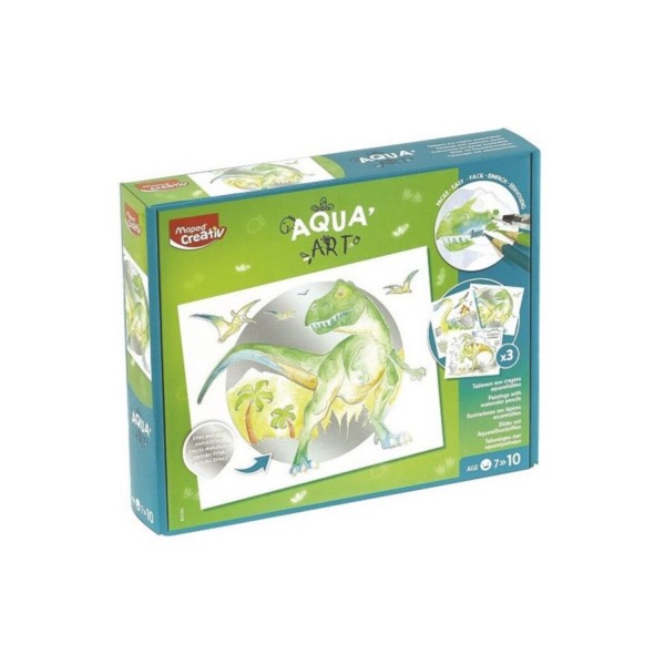 Maped Σετ Ζωγραφικής Ακουαρέλας Δεινόσαυρος Maped Σετ Ζωγραφικής Ακουαρέλας Δεινόσαυρος