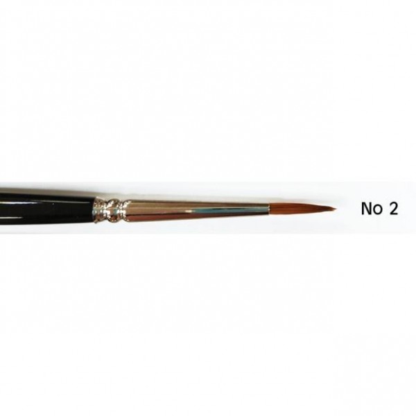 Πινέλο Κάστορα Kolinsky Στρογγυλό Ακουαρέλας No 2 Πινέλο Κάστορα Kolinsky Στρογγυλό Ακουαρέλας No 2