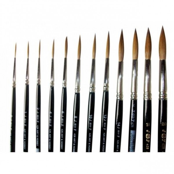 Πινέλο Κάστορα Μακρύτριχο Αγιογραφίας s426 No 6 Πινέλο Κάστορα Μακρύτριχο Αγιογραφίας s426 No 6