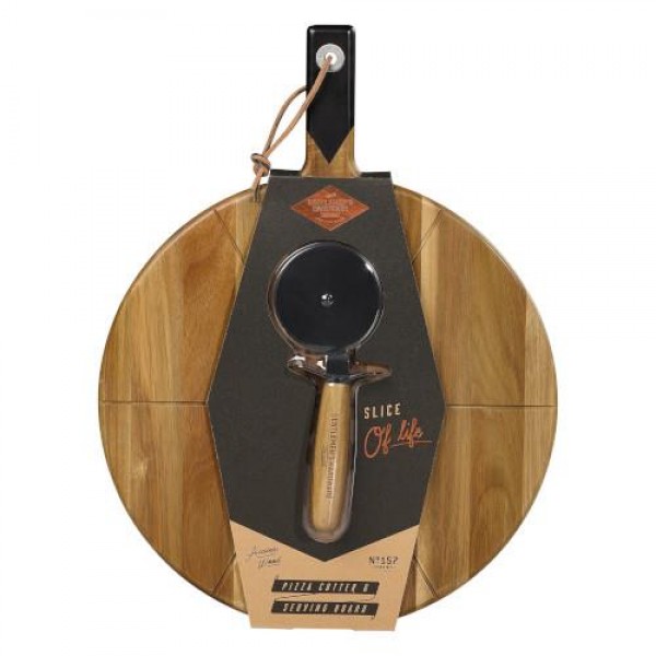 Σετ Δίσκος κοπής και κόφτης για Πίτσα Σετ Δίσκος κοπής και κόφτης για Πίτσα