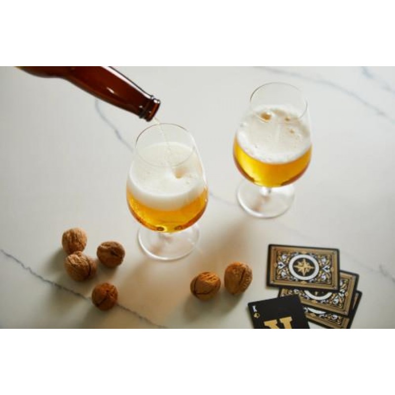 Gentlemens Hardware 2 Tulip Beer Glasses