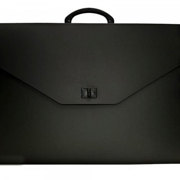 Τσάντα Σχεδίου Πλαστική με χερούλι Μαύρη 39x53x5cm Τσάντα Σχεδίου Πλαστική με χερούλι Μαύρη 39x53x5cm