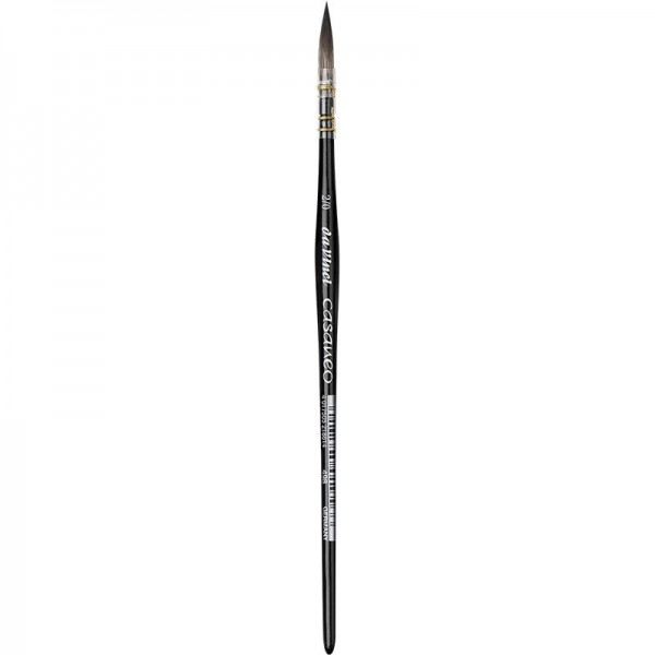 Συνθετικό πινέλο δετό ακουαρέλας Casaneo s498 No 2/0