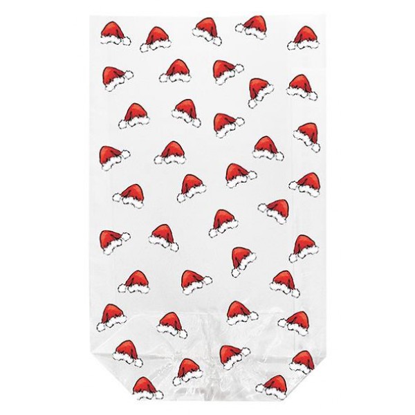 5 Σακουλάκια σελοφάν διάφανα Santa 14,5x23,5cm 5 Σακουλάκια σελοφάν διάφανα Santa 14,5x23,5cm