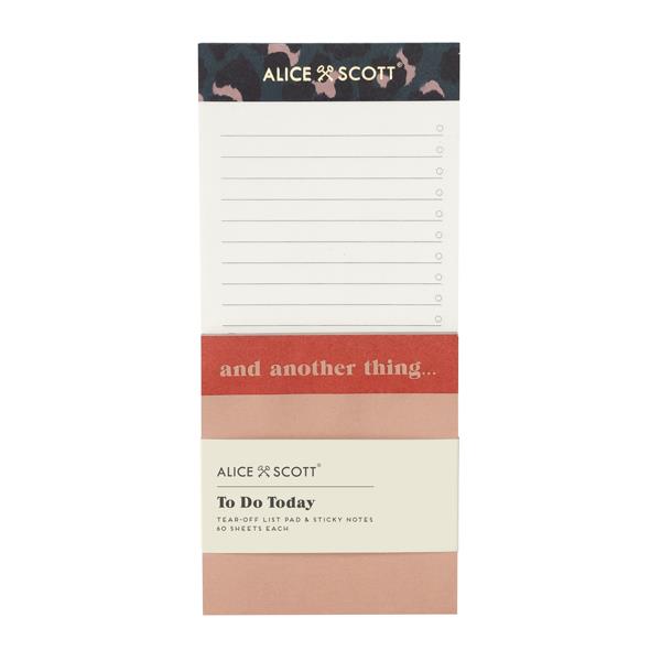 Μαγνητικό Μπλοκάκι Αlice Scott List Μαγνητικό Μπλοκάκι Αlice Scott List