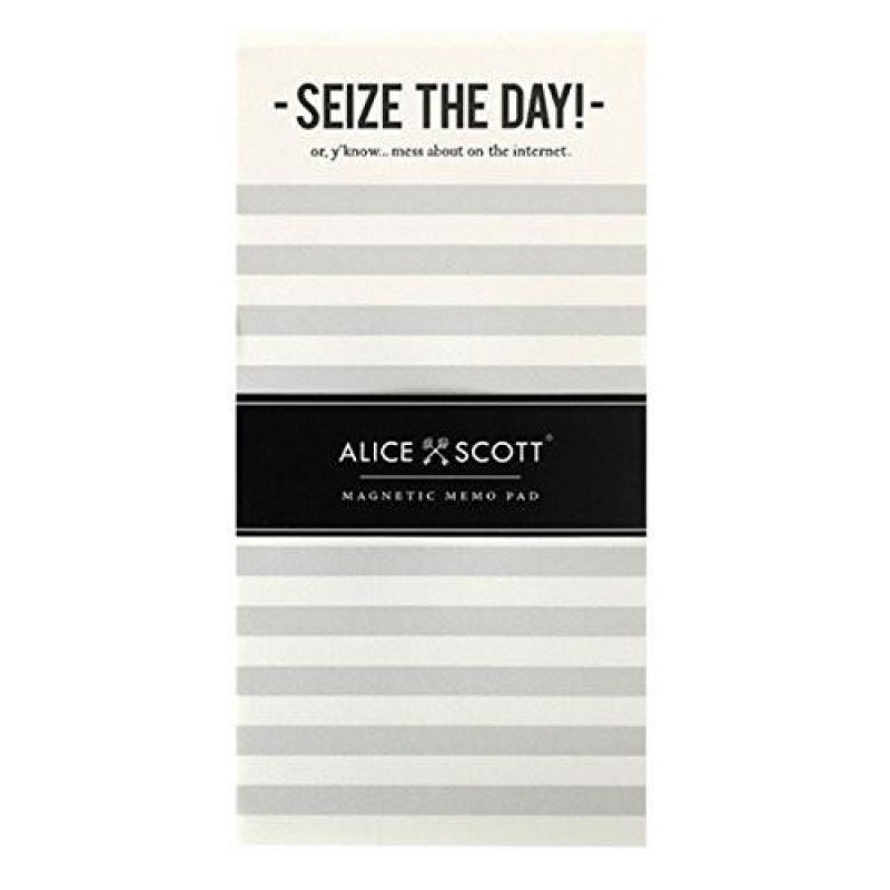 Μαγνητικό Μπλοκάκι Αlice Scott Seize the day