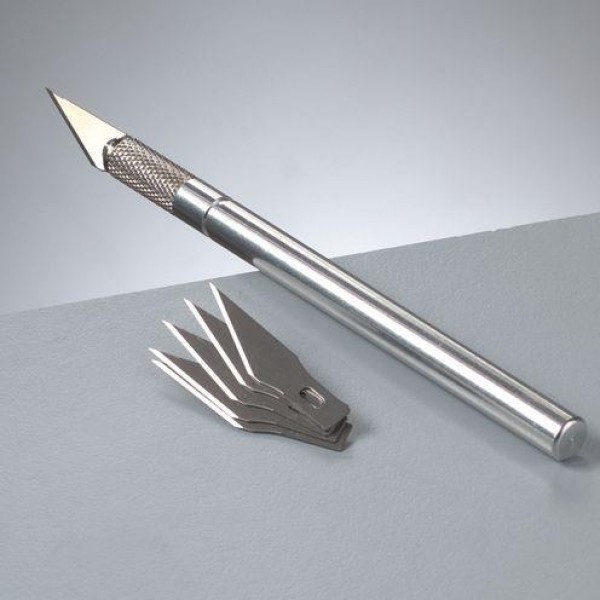 Μεταλλικό Κοπίδι Ακριβείας με 6 Ανταλλακτικά Μεταλλικό Κοπίδι Ακριβείας με 6 Ανταλλακτικά