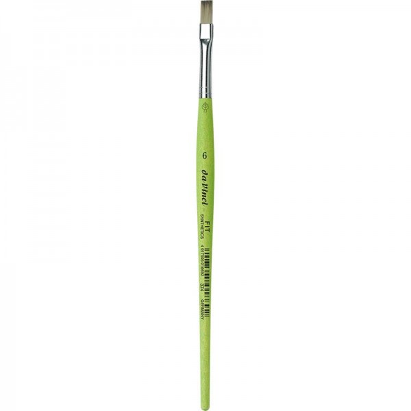 Da Vinci Συνθετικό πινέλο s374 πλακέ No 6
