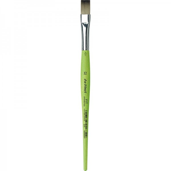 Da Vinci Συνθετικό πινέλο s374 πλακέ No 12