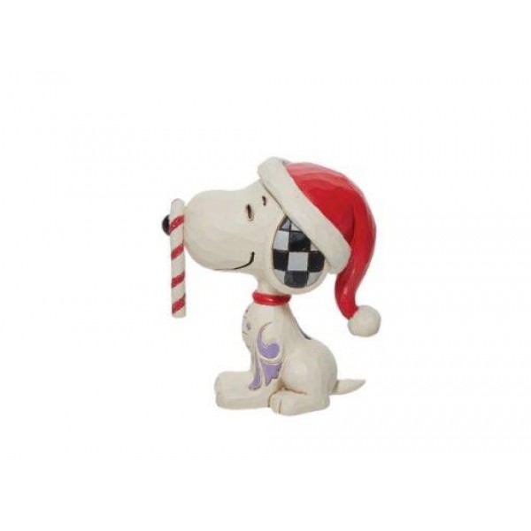 Snoopy with Candy Cane Mini Figurine Snoopy with Candy Cane Mini Figurine