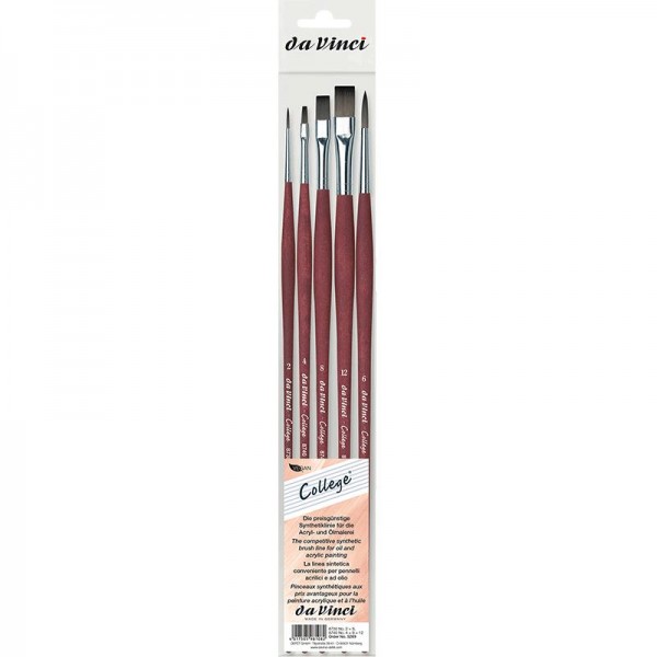 Da Vinci Σετ 5 πινέλα College s 5269