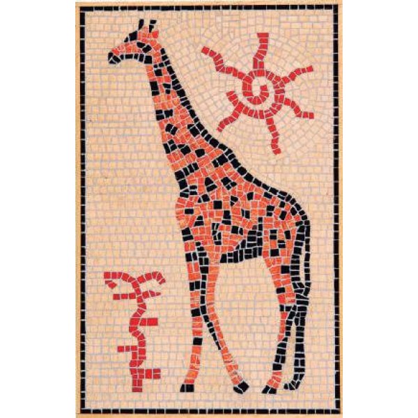Σετ κατασκευής Μοσαικού Καμηλοπάρδαλη 54x35cm Σετ κατασκευής Μοσαικού Καμηλοπάρδαλη 54x35cm