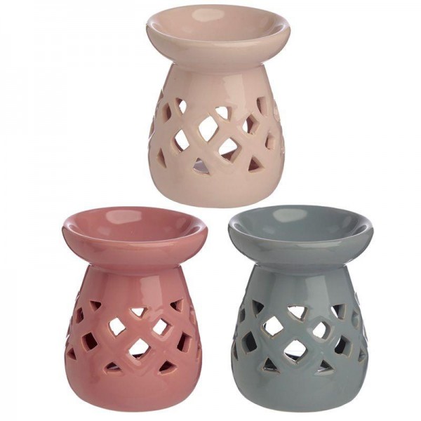 Wax Warmer Eden Pastel Cut Out Lattice Wax Warmer Eden Pastel Cut Out Lattice