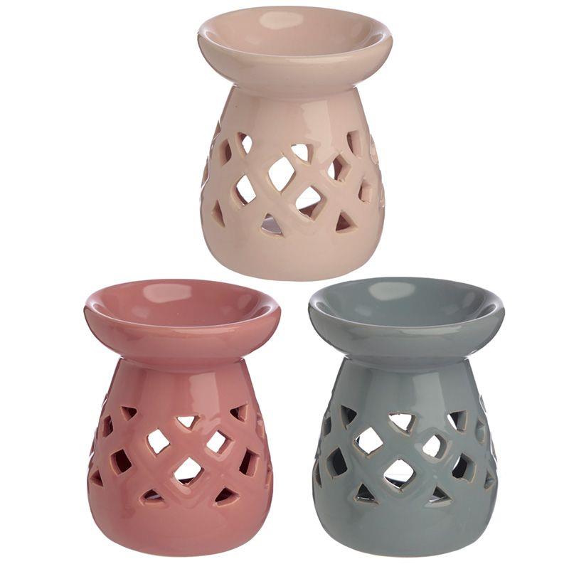 Wax Warmer Eden Pastel Cut Out Lattice