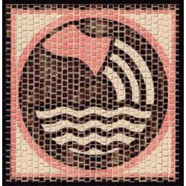 Σετ κατασκευής Μοσαικού Υδροχόος 20x20cm Σετ κατασκευής Μοσαικού Υδροχόος 20x20cm