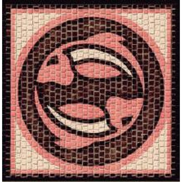 Σετ κατασκευής Μοσαικού Ιχθύς 20x20cm Σετ κατασκευής Μοσαικού Ιχθύς 20x20cm