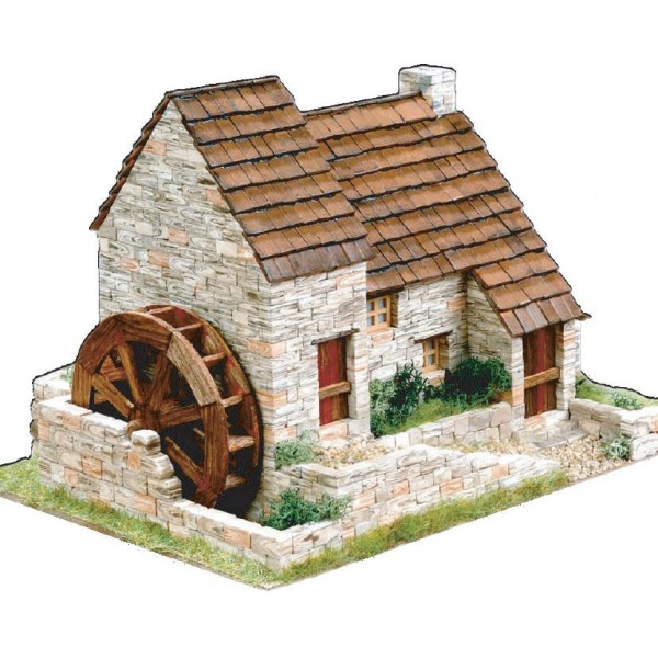 Μοντέλο Παλιό εξοχικό σπίτι με νερόμυλο Μοντέλο Παλιό εξοχικό σπίτι με νερόμυλο
