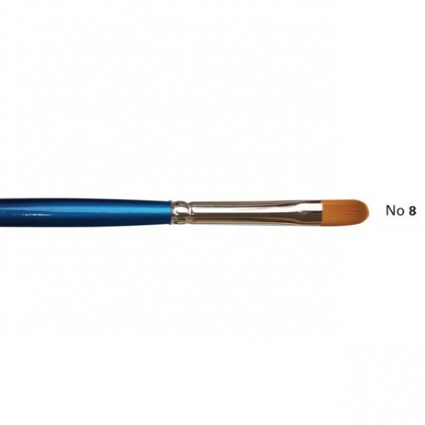 Πινέλo Συνθετικό Οβαλ Με Μακρύ Χέρι 2600KF No 8 Πινέλo Συνθετικό Οβαλ Με Μακρύ Χέρι 2600KF No 8
