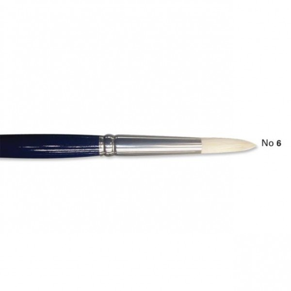 Πινέλο Τρίχα Χοίρου Στρογγυλό 1150R No 6 Πινέλο Τρίχα Χοίρου Στρογγυλό 1150R No 6