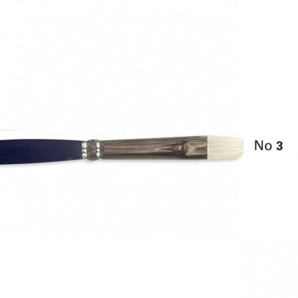 Πινέλο Τρίχα Χοίρου Πλακέ 1150B No 3 Πινέλο Τρίχα Χοίρου Πλακέ 1150B No 3