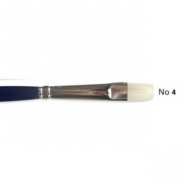 Πινέλο Τρίχα Χοίρου Πλακέ 1150B No 4 Πινέλο Τρίχα Χοίρου Πλακέ 1150B No 4