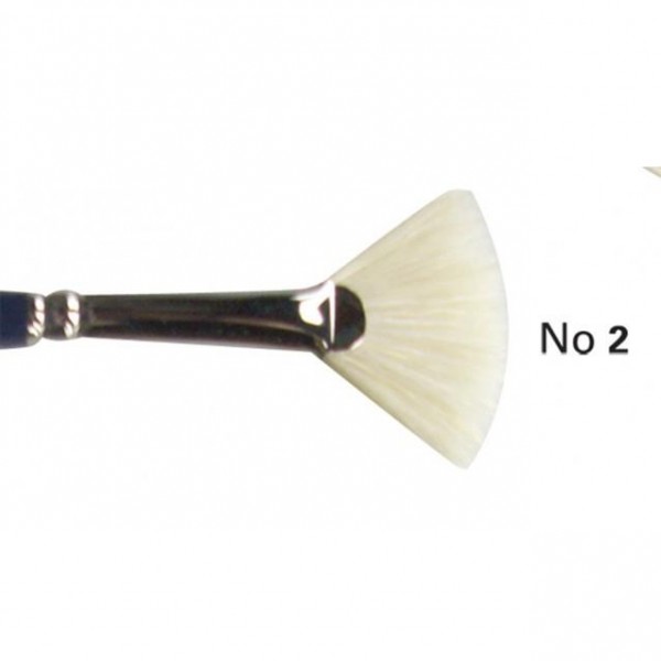 Πινέλο Τρίχα Χοίρου Βεντάλια Σκληρή 1210 No 2 Πινέλο Τρίχα Χοίρου Βεντάλια Σκληρή 1210 No 2