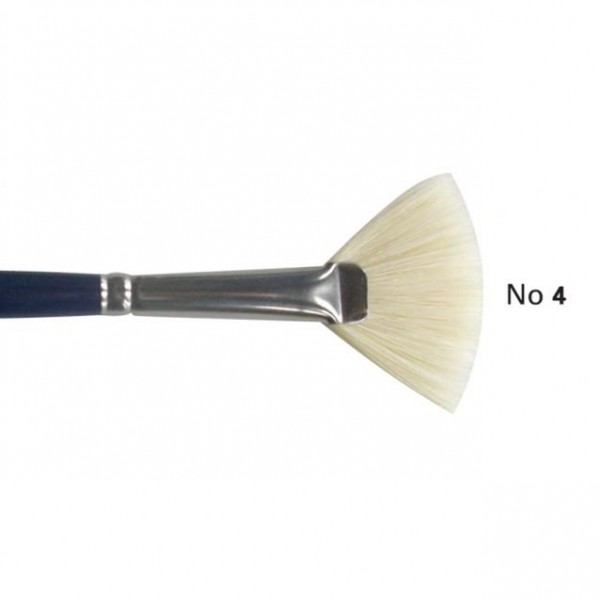 Πινέλο Τρίχα Χοίρου Βεντάλια Σκληρή 1210 No 4 Πινέλο Τρίχα Χοίρου Βεντάλια Σκληρή 1210 No 4