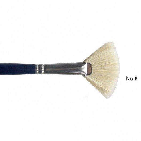 Πινέλο Τρίχα Χοίρου Βεντάλια Σκληρή 1210 No 6 Πινέλο Τρίχα Χοίρου Βεντάλια Σκληρή 1210 No 6