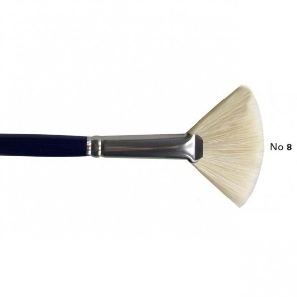 Πινέλο Τρίχα Χοίρου Βεντάλια Σκληρή 1210 No 8 Πινέλο Τρίχα Χοίρου Βεντάλια Σκληρή 1210 No 8