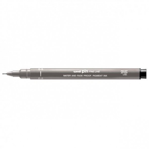 UNI Μαρκαδόρος Λεπτής Γραφής Light Grey 0.5