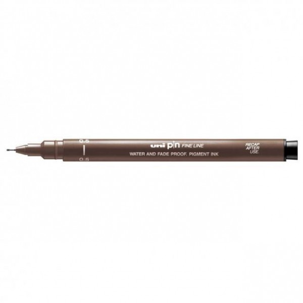 UNI Μαρκαδόρος Λεπτής Γραφής Sepia 0.5