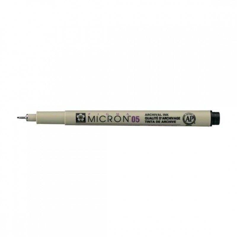 Micron Μαρκαδόρος Λεπτής Γραφής Μαύρος 05 - 0.45mm