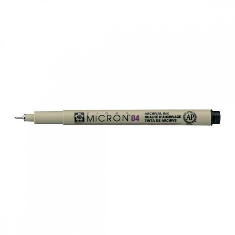 Micron Μαρκαδόρος Λεπτής Γραφής Μαύρος 04 - 0.40mm Micron Μαρκαδόρος Λεπτής Γραφής Μαύρος 04 - 0.40mm