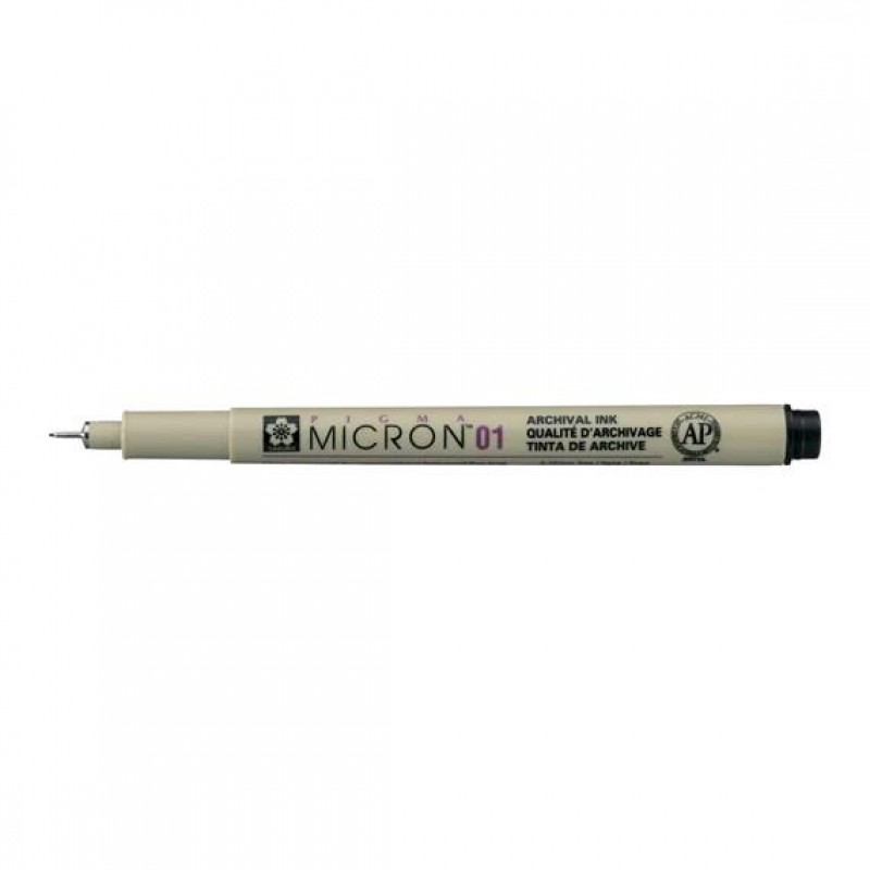 Micron Μαρκαδόρος Λεπτής Γραφής Μαύρος 01 - 0.25mm Micron Μαρκαδόρος Λεπτής Γραφής Μαύρος 01 - 0.25mm