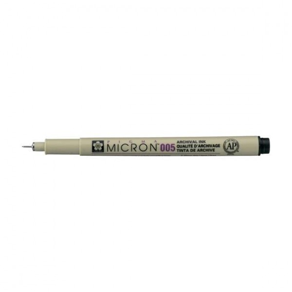 Micron Μαρκαδόρος Λεπτής Γραφής Μαύρος 005 - 0.20mm Micron Μαρκαδόρος Λεπτής Γραφής Μαύρος 005 - 0.20mm