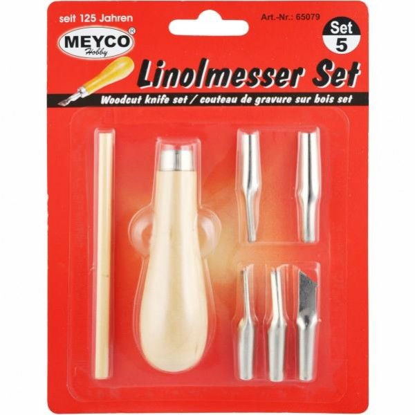 Meyco Σετ 5 Εργαλεία Χαρακτηκής Meyco Σετ 5 Εργαλεία Χαρακτηκής