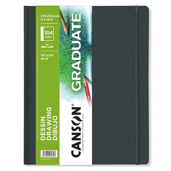 Canson Μπλοκ Graduate Drawing 160g 27.9x35.6cm 52 φύλλα Canson Μπλοκ Graduate Drawing 160g 27.9x35.6cm 52 φύλλα