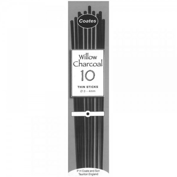 Coates 10 Λεπτά Κάρβουνα Ζωγραφικής Φ 3-4 mm