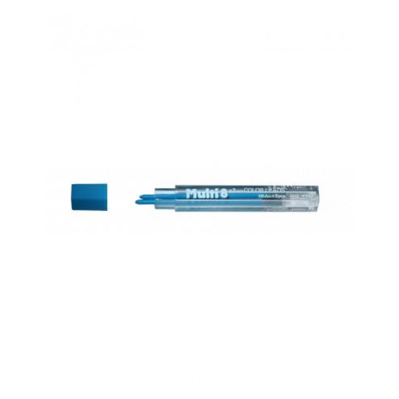 2 Χρωματιστές Μύτες Μηχανικού Μολυβιού Pentel 2mm Γαλάζιο