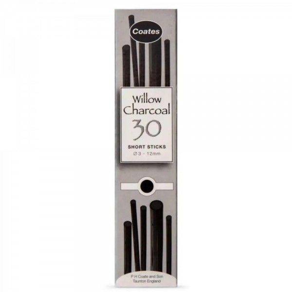 Coates Ποικιλία 30 Κοντά Κάρβουνα Ζωγραφικής Φ 3-12 mm