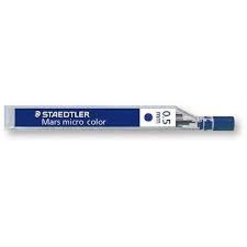 Staedtler 12 Χρωματιστές Μύτες Μηχανικού Μολυβιού 0.5mm Μπλέ