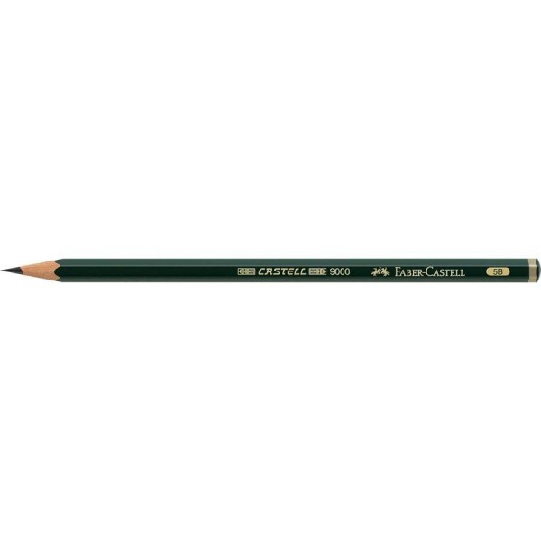 Faber Castell 9000 Μολύβι Σχεδίου σε Σκληρότητα 5B Faber Castell 9000 Μολύβι Σχεδίου σε Σκληρότητα 5B